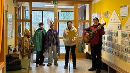 Sternsinger in der Kita Esthal